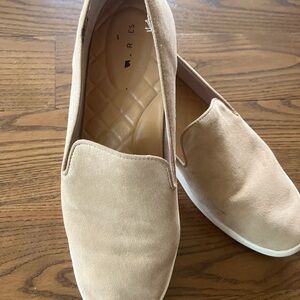 Women's Birdies Suede Tan Slip-On Shoes